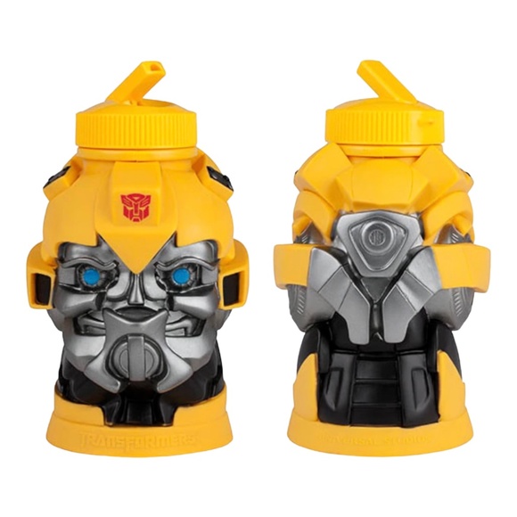 Universal Studios Transformers Bumblebee Molded Sipper - Picture 1 of 1